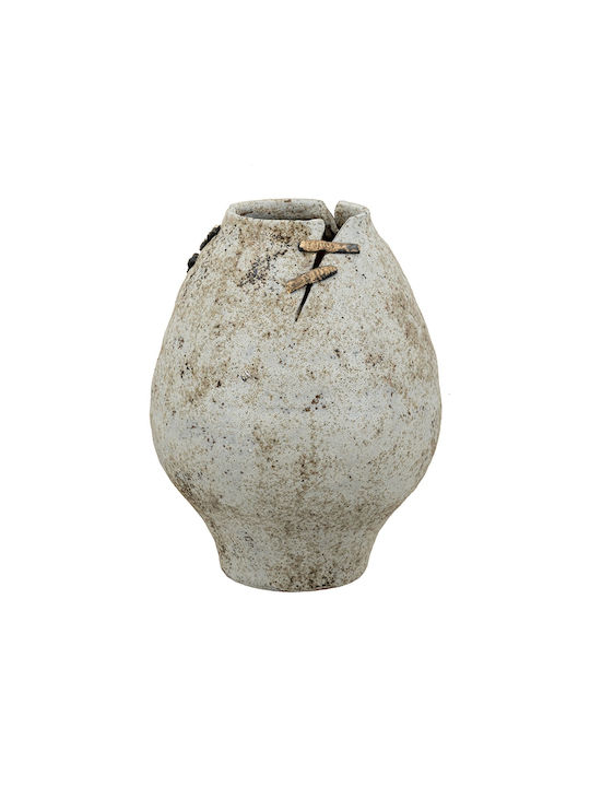 Artekko Decorative Vase White 24.2x24.2x31.5cm