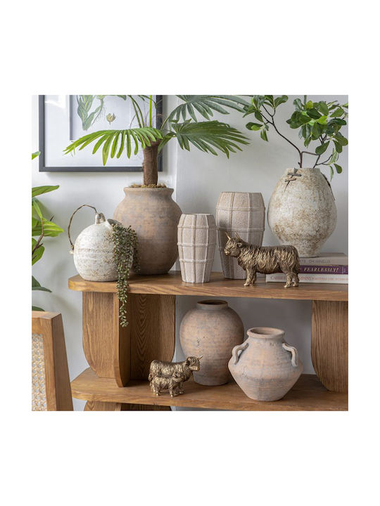 Artekko Decorative Vase White 24.2x24.2x31.5cm