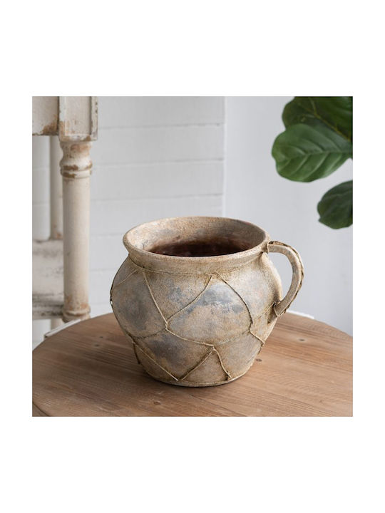 Artekko Decorative Vase Brown 23x19x26.5cm