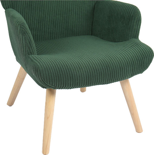 Lira Armchair Green 94.5x64x70.5cm