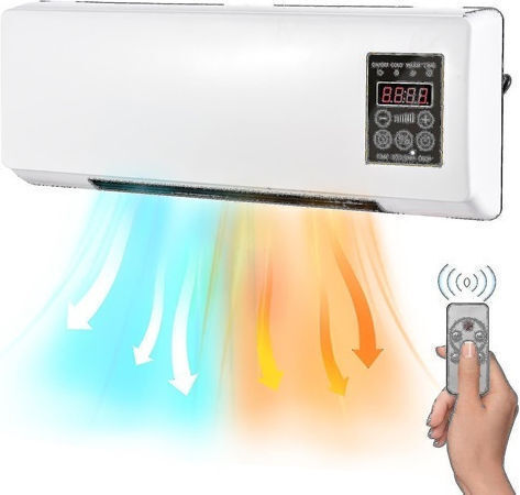 Heizlüfter Wand Weiß 2000W