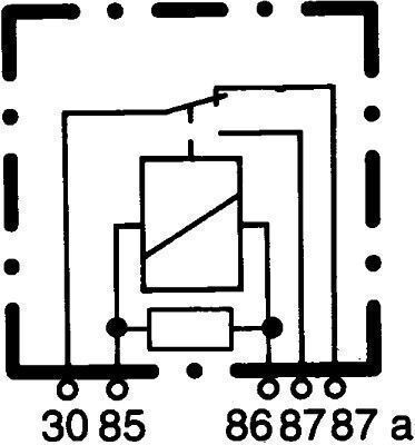 Relay Windshield Wiper Delay Hella 4rd 965 453-041