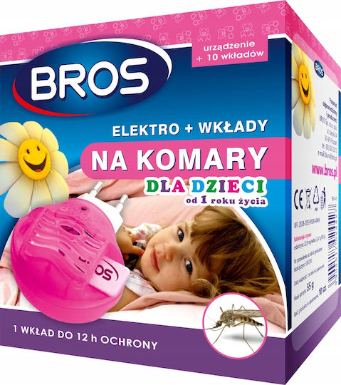 Bros Συσκευή για Ταμπλέτες για Κουνούπια 10τμχ