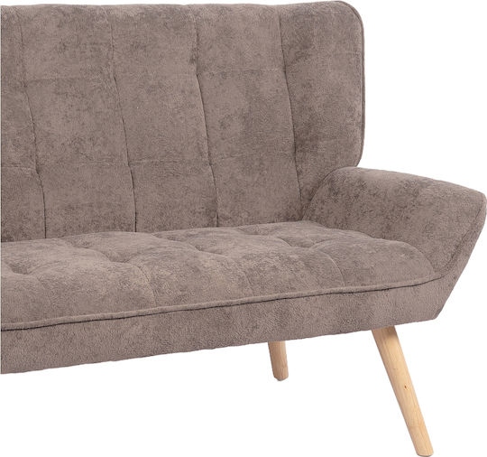 Two-Seater Couch Gray 126x86x78cm