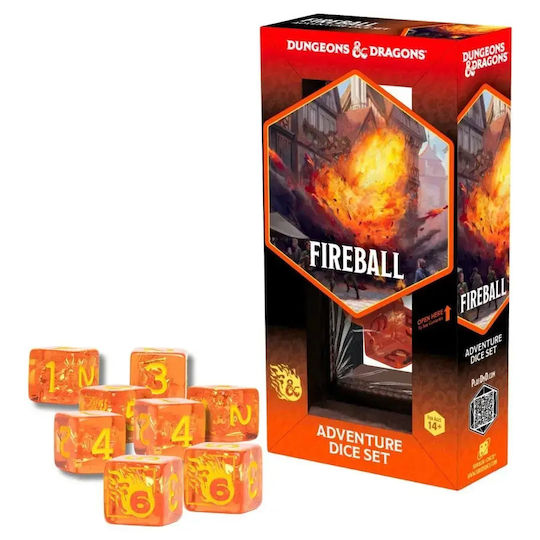 Sirius Dice – D&D Feuerball Würfel Set