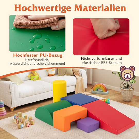 Costway aus Stoff Mehrfarbig