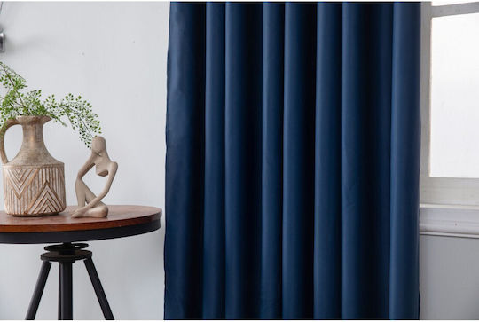Mc Decor Συσκότισης με Τρουκς Μπλε 140x265εκ.