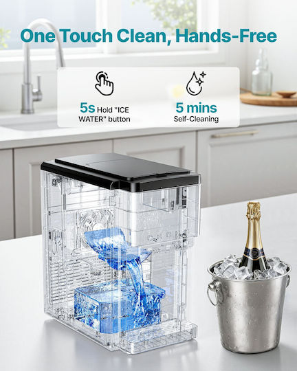 Vevor Plastic Vase Beverage Dispenser with Spigot 1.8lt