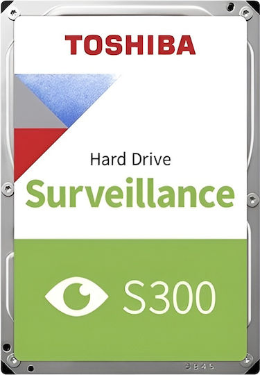 Toshiba S300 Surveillance 6TB HDD Hard Drive 3.5" SATA III 5400rpm with 256MB Cache for Recorder HDWT860UZSVA
