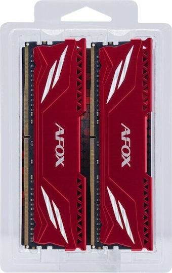 Afox DDR4 32GB RAM με 2x16GB Modules και Ταχύτητα 3200 για Desktop