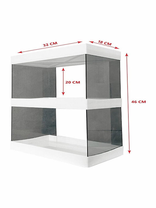 Femmit Cosmetics Organization Stand With Levels Transparent