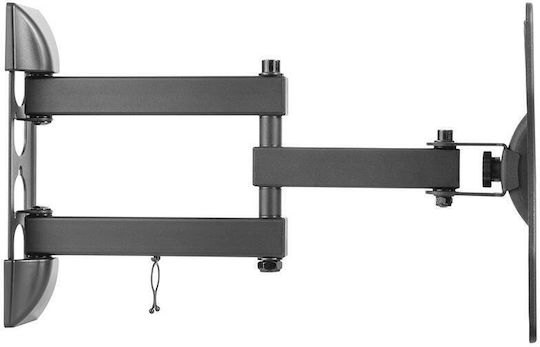 Cabletech DM-0202 Βάση Τηλεόρασης Τοίχου με Βραχίονα έως 42" και 20kg