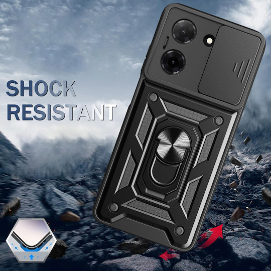 Techsuit Camshield Series Umschlag Rückseite Blau (Nichts Phone (3a) Lite)
