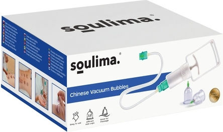 Set Chinese Vacuum Suction Cups Cupping Therapy Soulima 4-27292