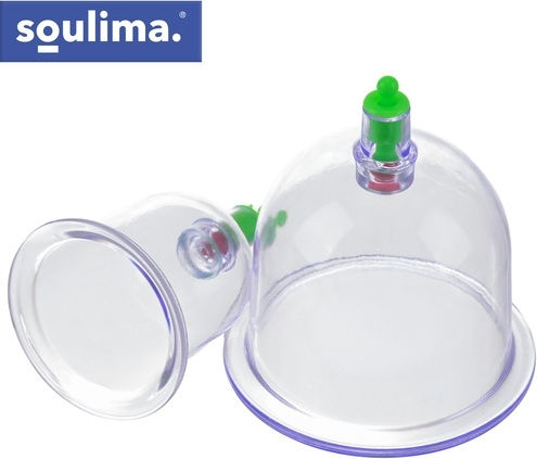 Set Chinese Vacuum Suction Cups Cupping Therapy Soulima 4-27292
