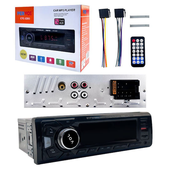 PerVoi Auto-Audiosysteme 1 DIN Bluetooth USB Notenblätter