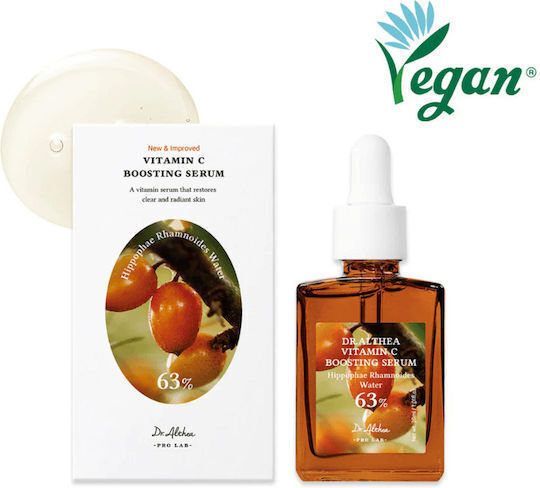 Dr. Althea Vitamin C Boosting Soothing & Anti-aging Serum Face with Vitamin C & Niacinamide for Radiance & Firming 30ml