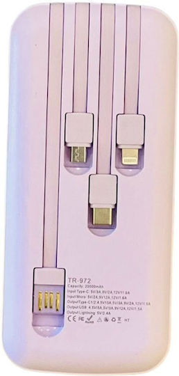 Treqa TR-972 Power Bank 20000mAh 22.5W Negru