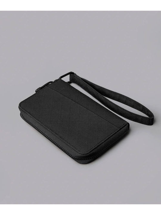 Men's Wallet Travel with RFID Black