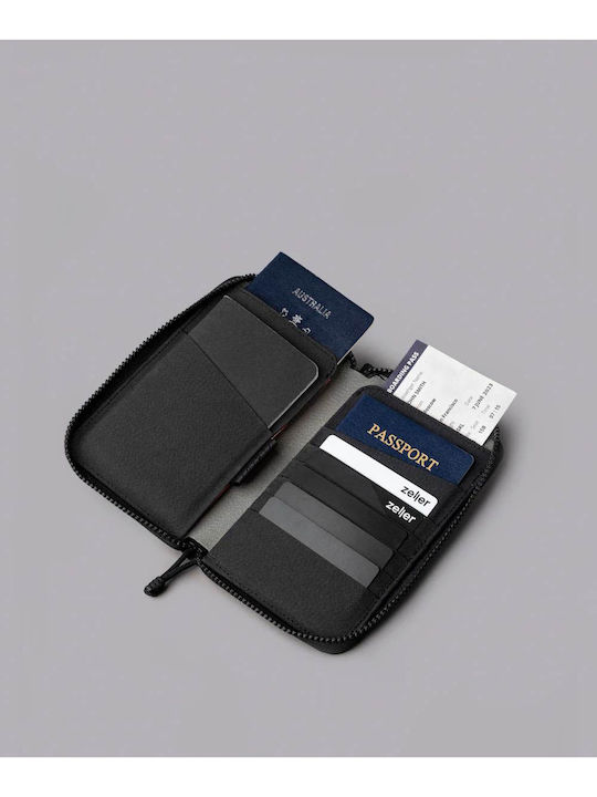 Men's Wallet Travel with RFID Black