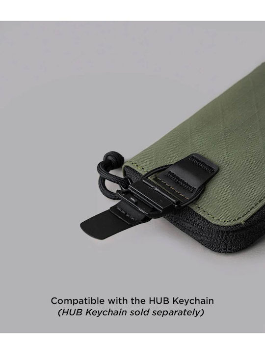Комплект Мъжки Портфейл С RFID Зелен