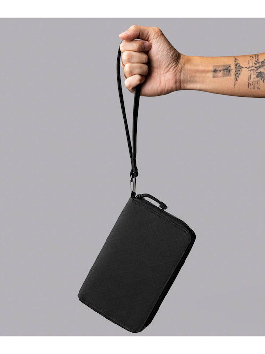 Men's Wallet Travel with RFID Black