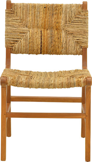 Scaun de exterior Lemn Refane Natural Shade 50x58x85cm