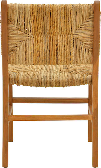 Scaun de exterior Lemn Refane Natural Shade 50x58x85cm