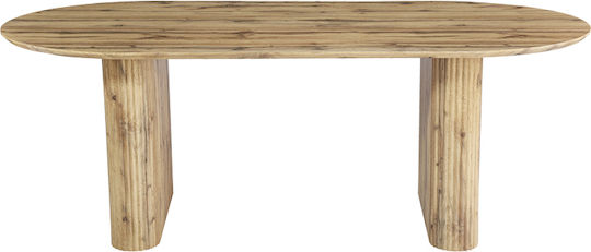 Nembou Esszimmer- und Küchentisch Eiche Holzschatten Ausziehbar 210x100x76cm Nembou Esszimmer- und Küchentisch Eiche Holzschatten Ausziehbar 210x100x76cm
