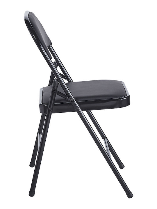Stuhl Niro in Schwarz Farbe 46x46x79cm 4Stück