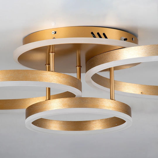 kelvo Venom Pendant Light White 70x40x16cm