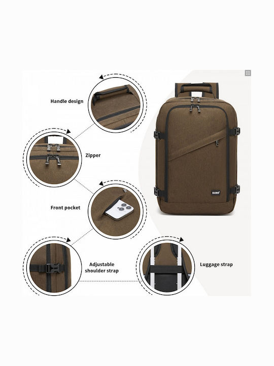 Miss Lulu Backpack Brown