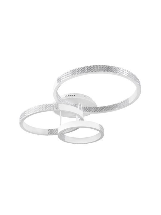 kelvo Ceiling Mount Light 80cm White with Integrated LED