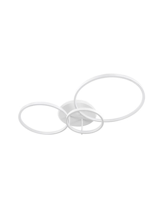 kelvo Ceiling Mount Light 89cm White with Integrated LED