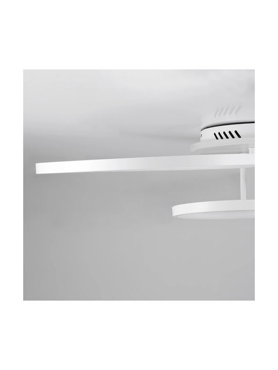 kelvo Ceiling Mount Light 89cm White with Integrated LED