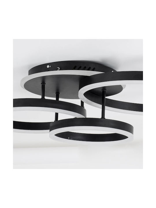 kelvo Ceiling Mount Light 70cm White with Integrated LED