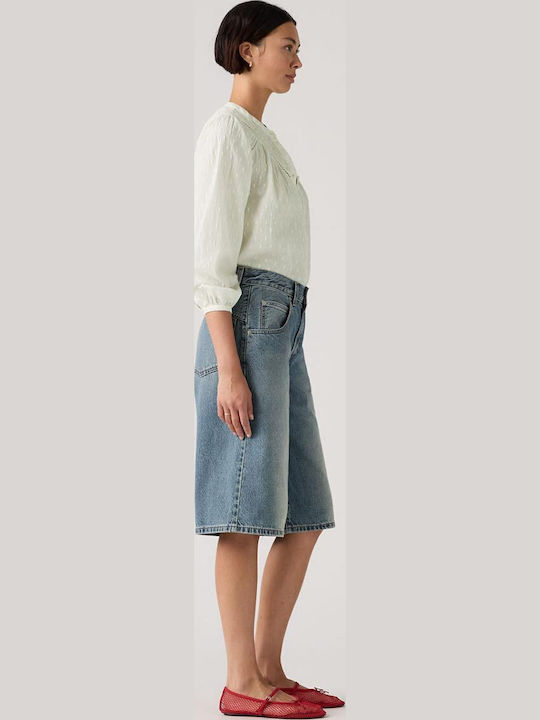 Women's Jean Shorts Med Indigo