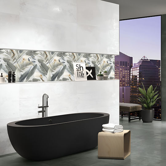 Cristal Ceramicas 2501.5196 Fliese für Boden / Wand in Küche / Badezimmer Porzellan Matt 120x60cm Blau