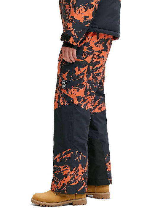Jack & Jones 12284674 Ανδρικό Παντελόνι Σκι & Snowboard Μαύρο
