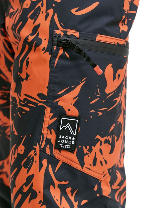 Jack & Jones 12284674 Ανδρικό Παντελόνι Σκι & Snowboard Μαύρο