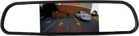 Parking Sensor Set Video Camera Screen In Rearview Mirror Carguard