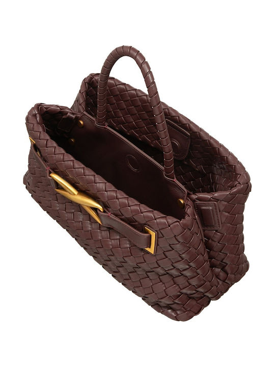Women's Bag Tote Handbag Burgundy