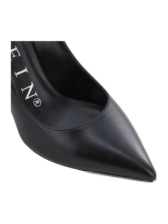 Leather Black High Heels