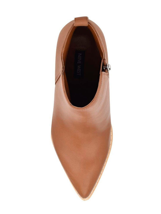 Birds Birds Leder Stiefeletten Damen Tabac Braun