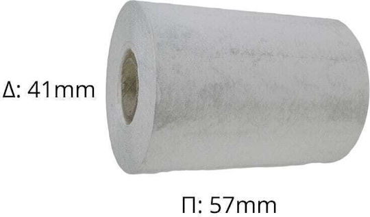Rollen Thermische Kassenrollen Registrierkasse Π57xΔ50mm 10Stück