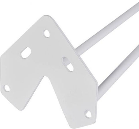 Finetto Hairpin Металик Крак На Мебел Подходящ За Маса / Малка Маса Бял