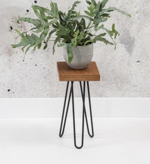 Finetto Metallic Furniture Leg Suitable for Table / Coffee Table 40.6cm Black