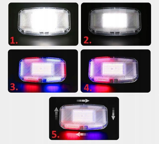 Car Beacon with White Lighting