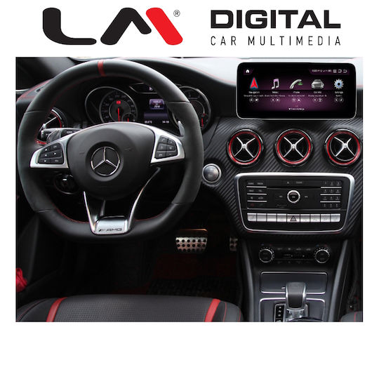 LM Digital Auto-Audiosystem für Mercedes-Benz C Klasse / GLC (Bluetooth/USB/WiFi/GPS/Apple-Carplay/Android-Auto)
