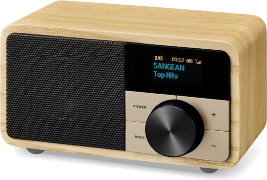 Sangean DDR-7 DAB+ mit Bluetooth Natural Wood